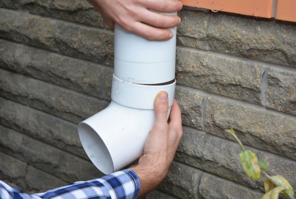 Drainage Downspout Repair in South Zanesville