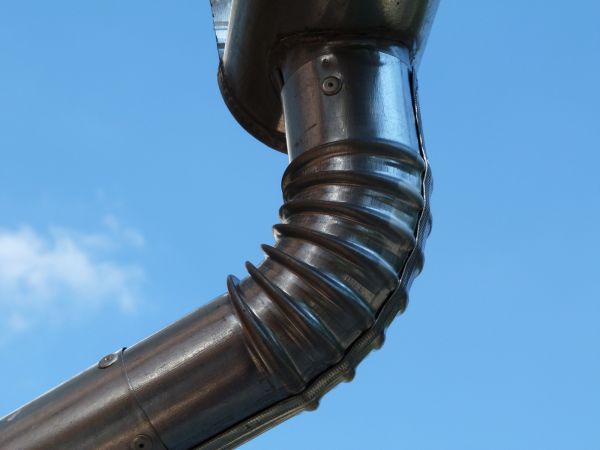Metal Downspout Installation in South Zanesville