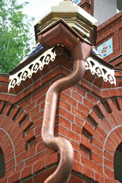 Church Downspout Installation in South Zanesville